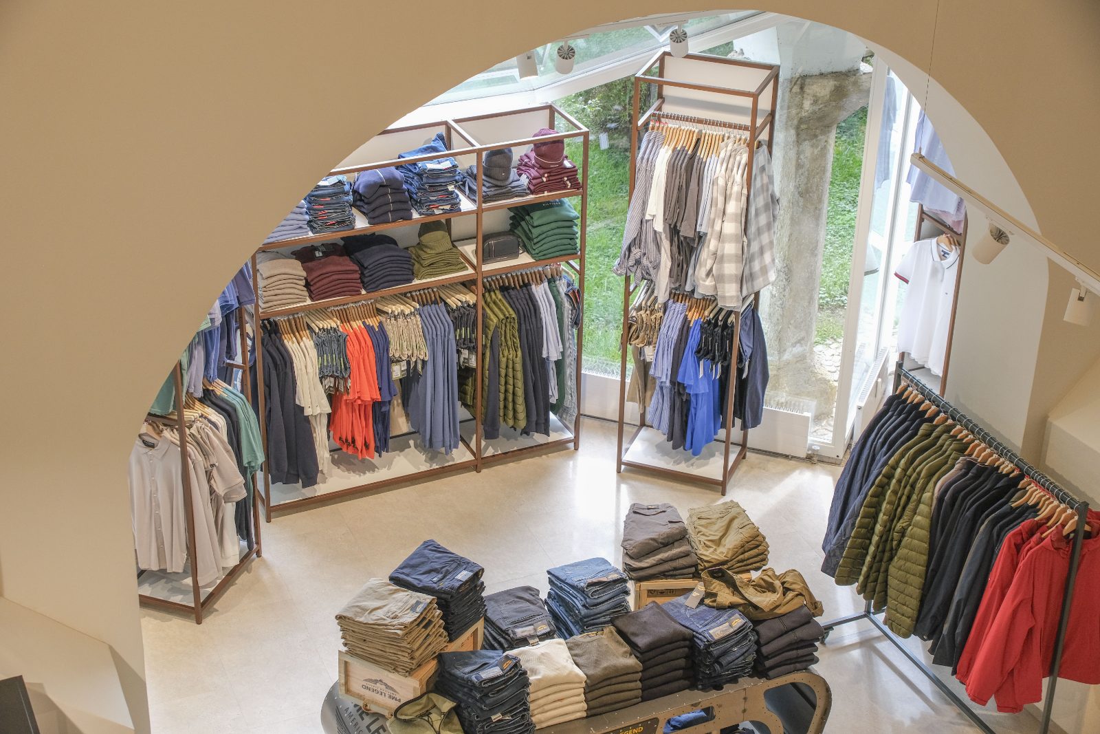 Im Geschäft von Mode Maitz